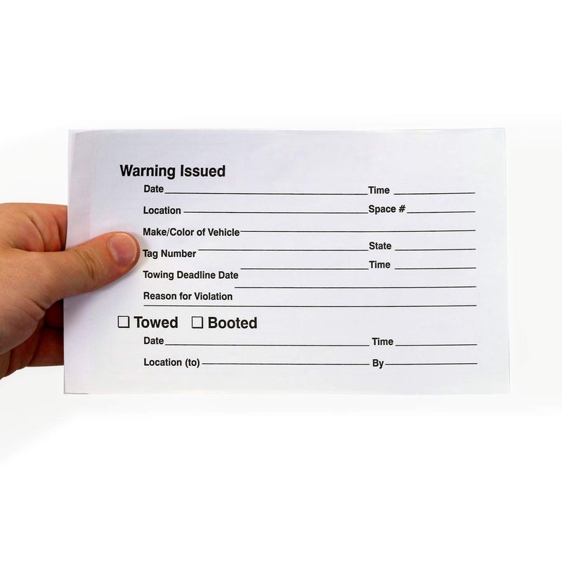 SmartSign Warning - You are Parked in a Space Reserved for Handicapped Stickers | 5" x 8" - Image 3